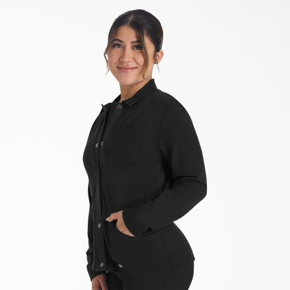 Women's EDS NXT Zip Front Scrub Jacket - Dickies Women|Scrubs