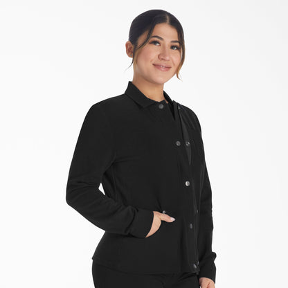 Women's EDS NXT Zip Front Scrub Jacket - Dickies Women|Scrubs