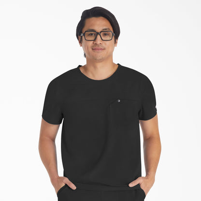 Men's EDS NXT Round Neck Scrub Top - Dickies Men|Scrubs