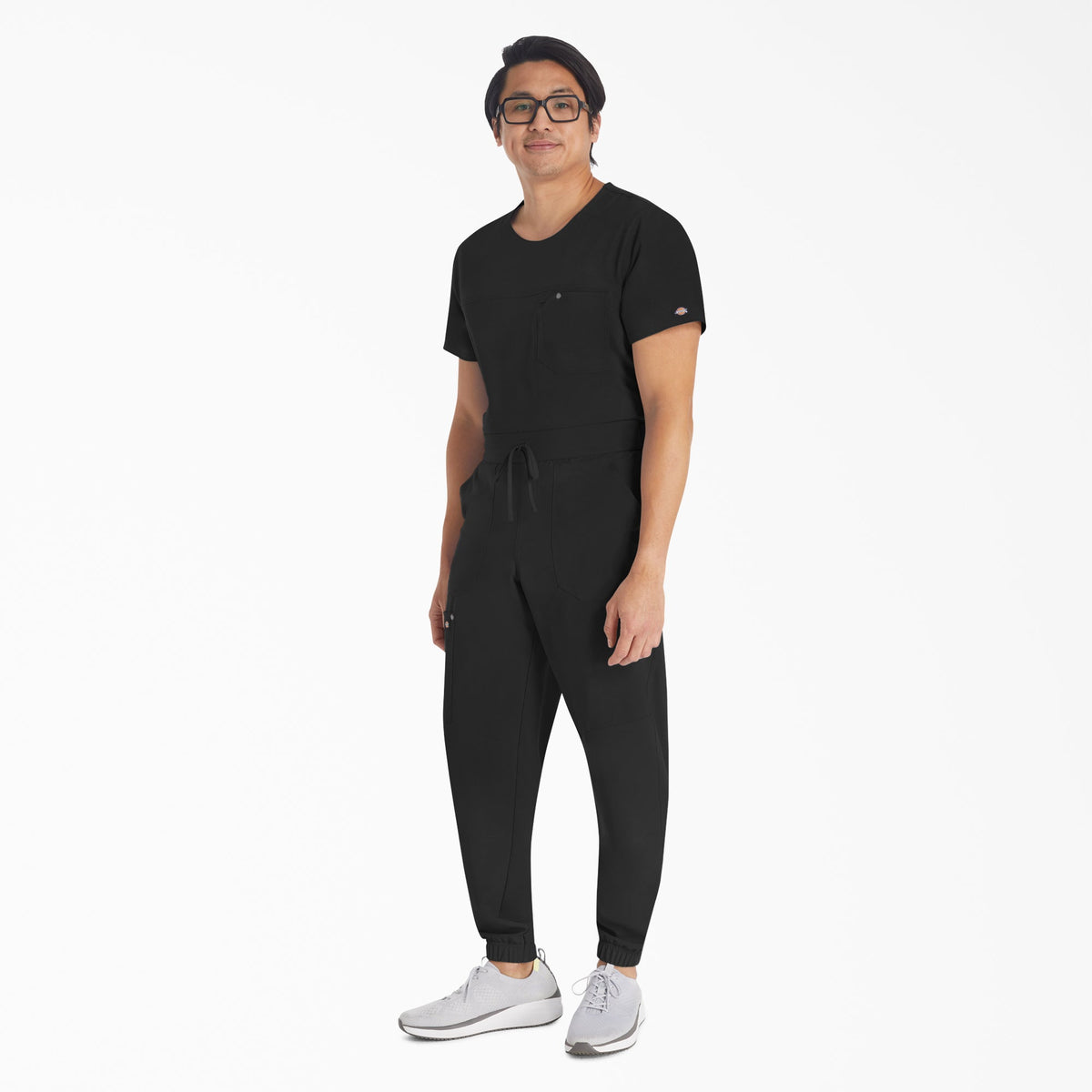 Men's EDS NXT Round Neck Scrub Top - Dickies Men|Scrubs