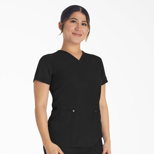 Women's EDS NXT V-Neck Scrub Top - Dickies Women|Scrubs