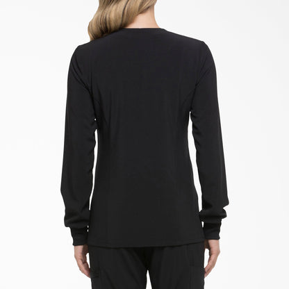 Women's EDS Essentials Snap Front Scrub Jacket - Dickies Women|Scrubs