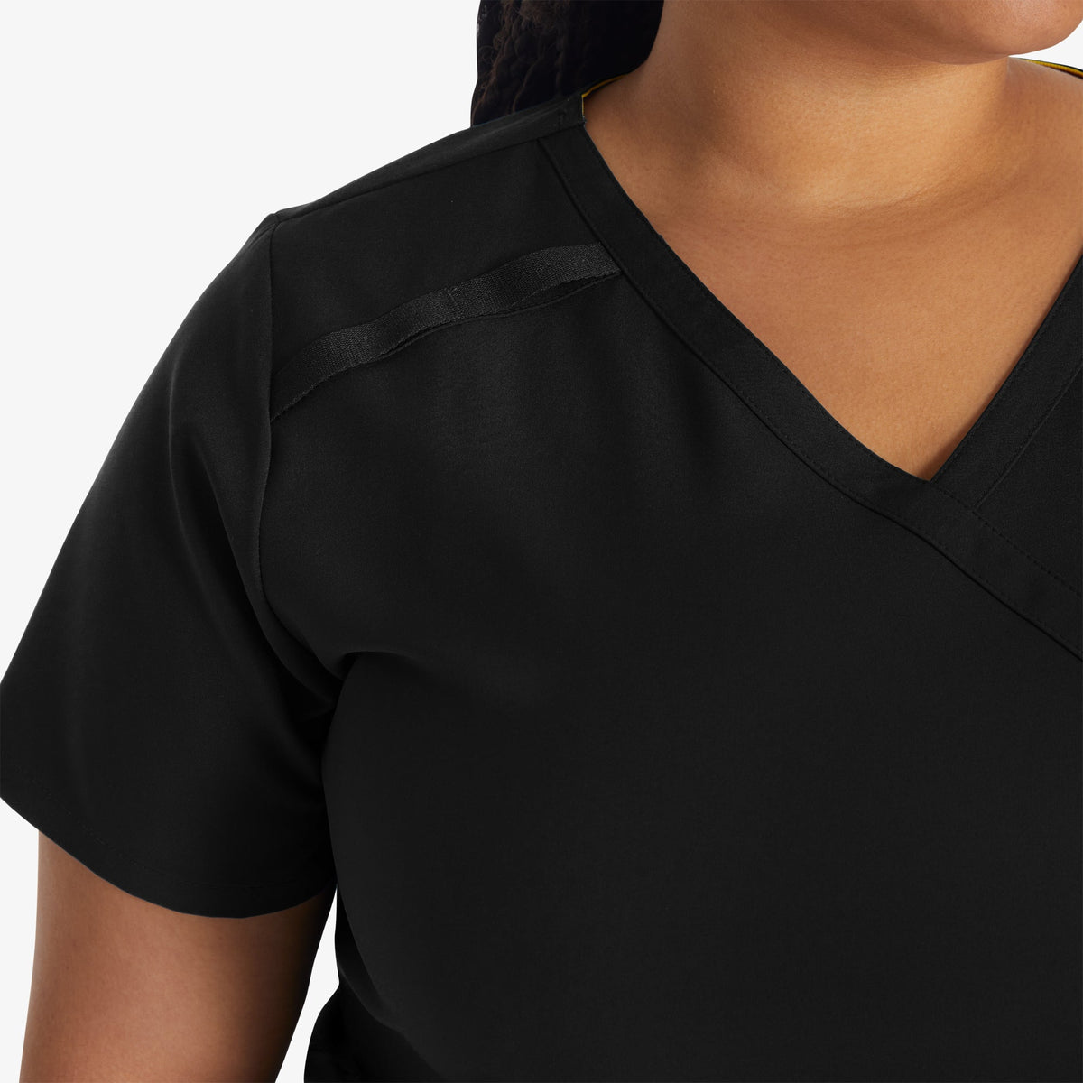 Women's EDS Essentials Mock Wrap Scrub Top - Dickies Women|Scrubs