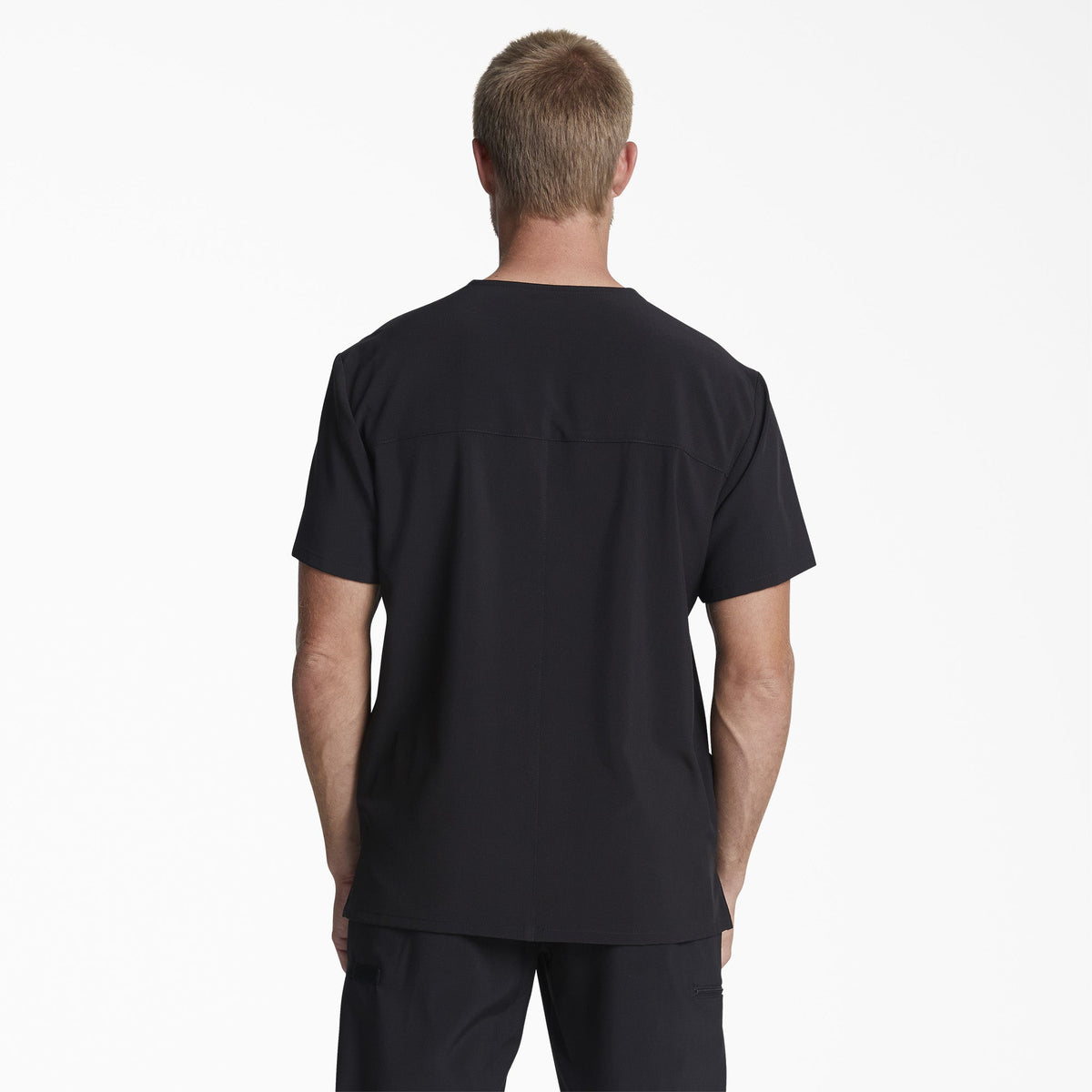 Men's EDS Essentials V-Neck Scrub Top - Dickies Men|Scrubs