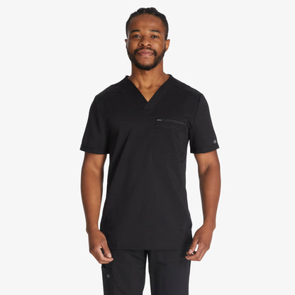 Men's Balance Tuckable V-Neck Scrub Top - Dickies Men|Scrubs