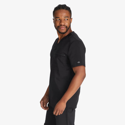 Men's Balance Tuckable V-Neck Scrub Top - Dickies Men|Scrubs