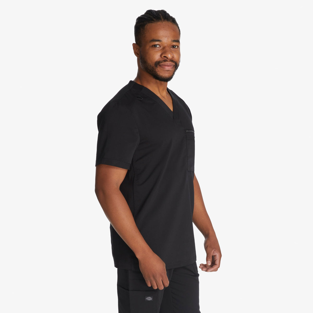 Men's Balance Tuckable V-Neck Scrub Top - Dickies Men|Scrubs