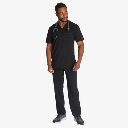 Men's Balance Tuckable V-Neck Scrub Top - Dickies Men|Scrubs