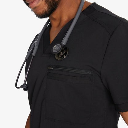 Men's Balance Tuckable V-Neck Scrub Top - Dickies Men|Scrubs