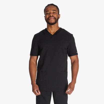 Men's Balance V-Neck Scrub Top - Dickies Men|Scrubs