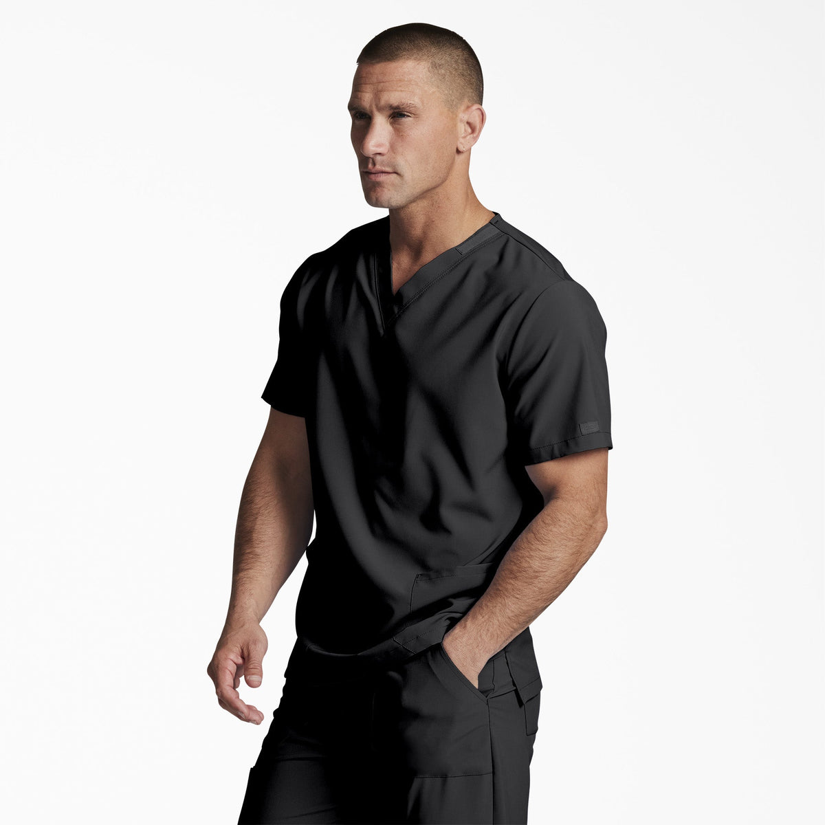 Unisex EDS Essentials V-Neck Scrub Top - Dickies Men|Scrubs|Women