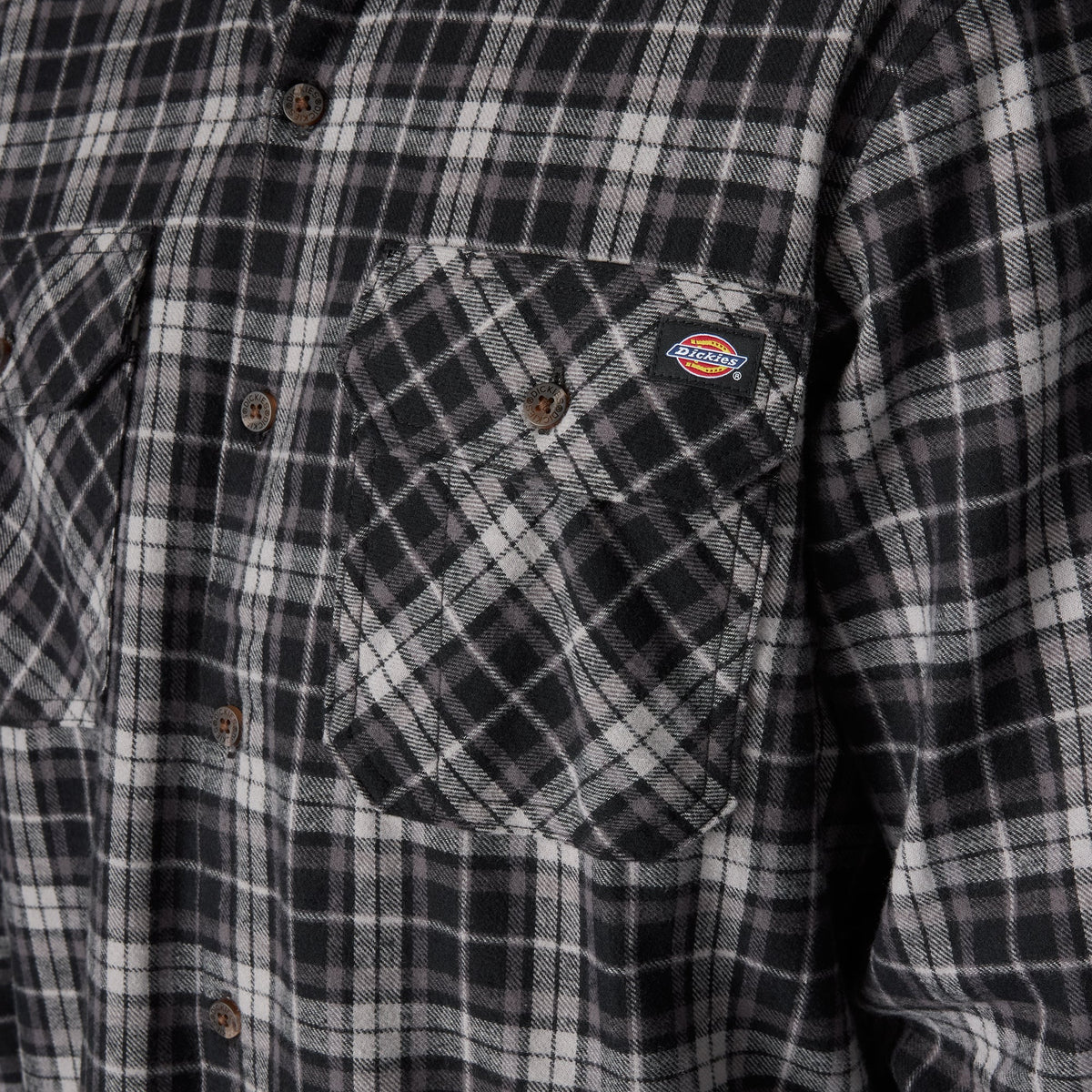 Long Sleeve Flannel Work Shirt - Dickies Men