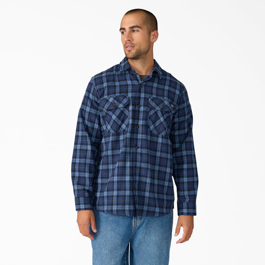 Long Sleeve Flannel Work Shirt - Dickies Men|Sale