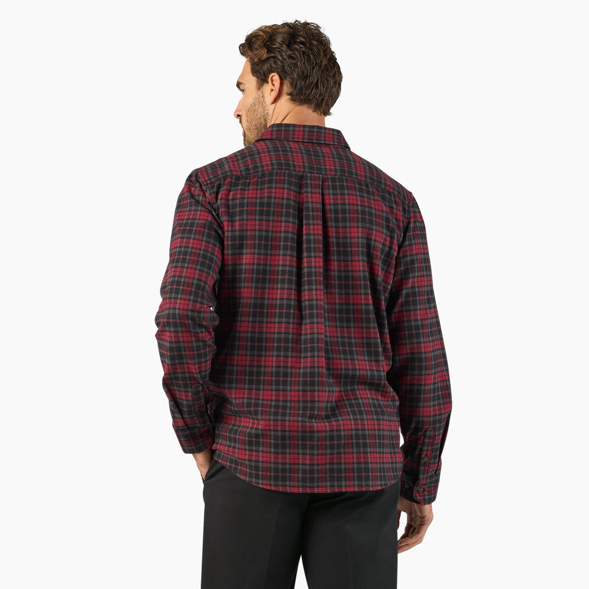 Long Sleeve Flannel Work Shirt - Dickies Men|Sale