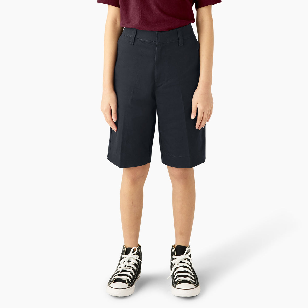 Girls' Classic Fit Bermuda Shorts, 4-20 - Dickies Kids