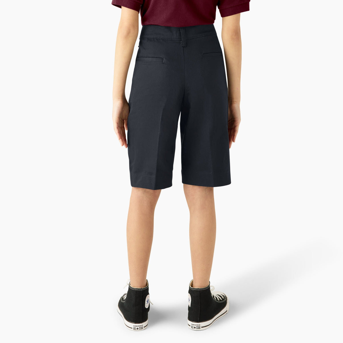 Girls' Classic Fit Bermuda Shorts, 4-20 - Dickies Kids