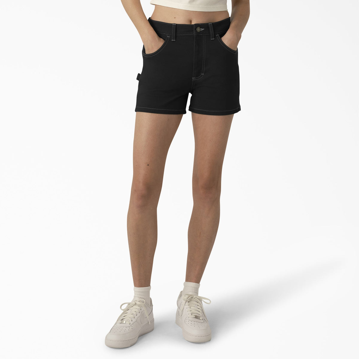 Women's Carpenter Shorts, 3" - Dickies Women