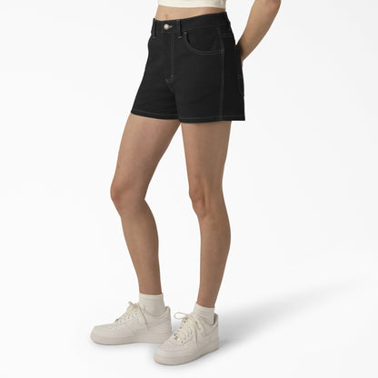 Women's Carpenter Shorts, 3" - Dickies Women