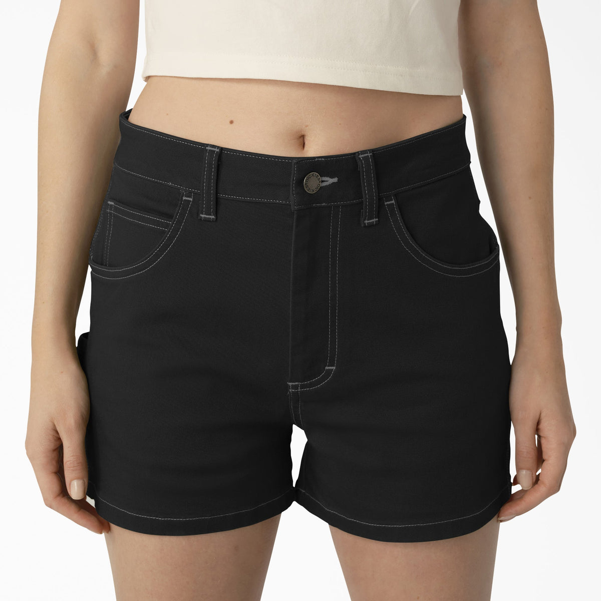 Women's Carpenter Shorts, 3" - Dickies Women