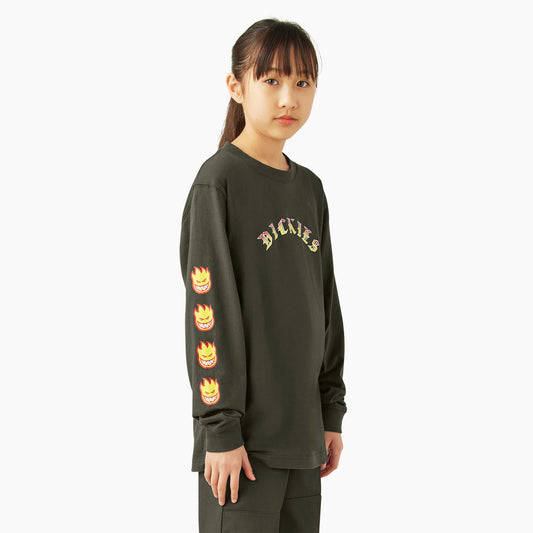 X Spitfire Kids' Long Sleeve T-Shirt - Dickies Sale