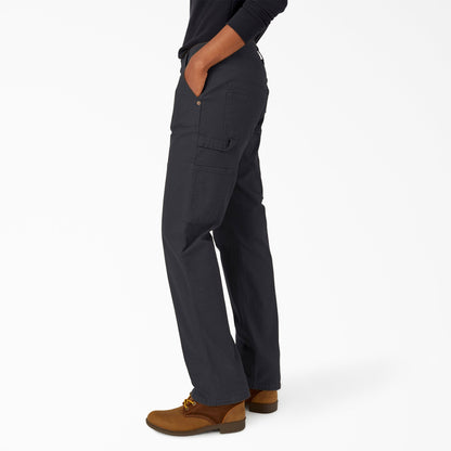 Women's FLEX Relaxed Straight Fit Duck Carpenter Pants - Dickies Women