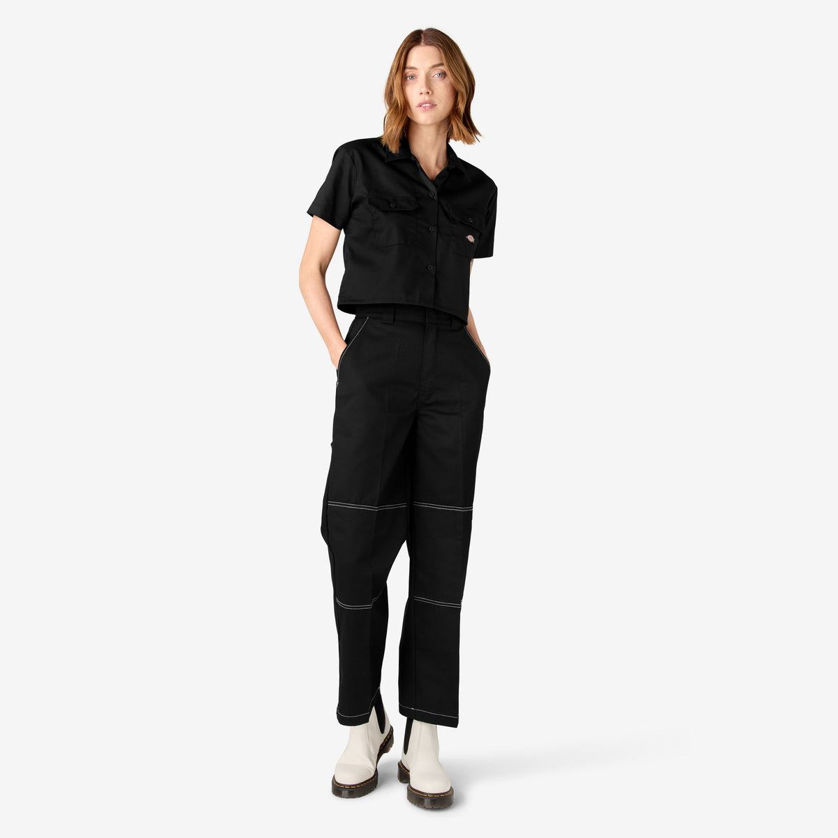 Women's Relaxed Fit Double Knee Pants - Dickies Women