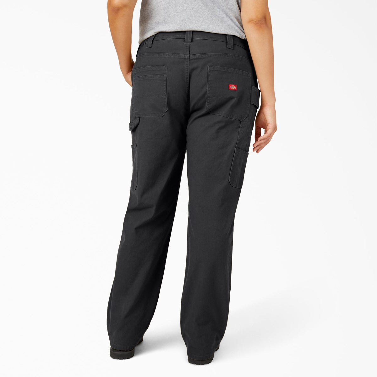 Women's Plus FLEX Relaxed Straight Fit Duck Carpenter Pants - Dickies Women