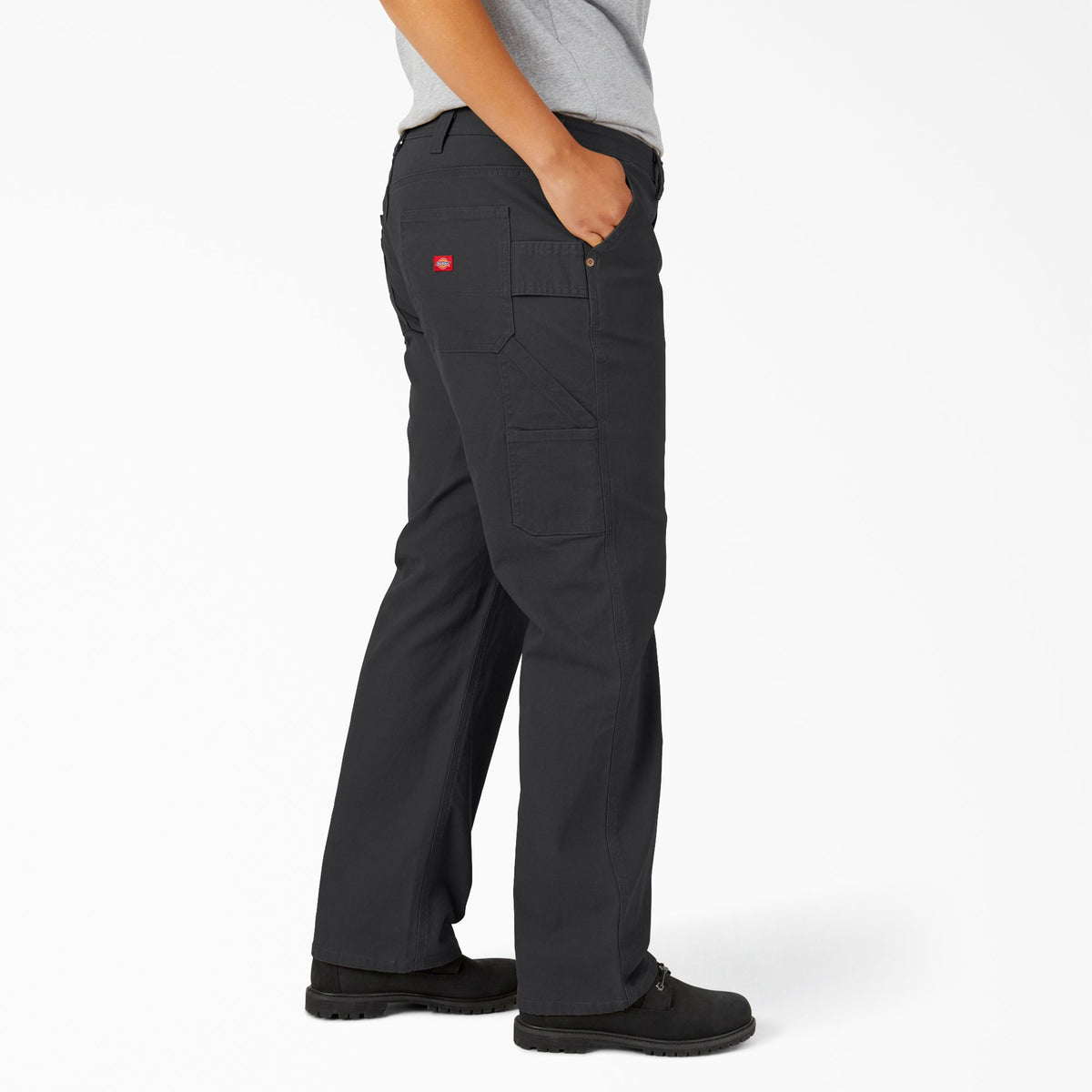 Women's Plus FLEX Relaxed Straight Fit Duck Carpenter Pants - Dickies Women