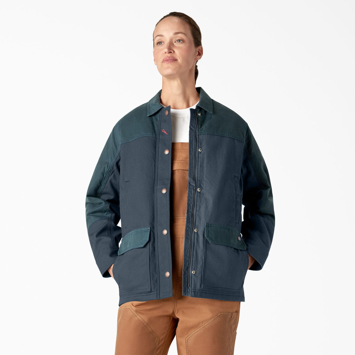 Women's Waxed Canvas Chore Coat - Dickies Women
