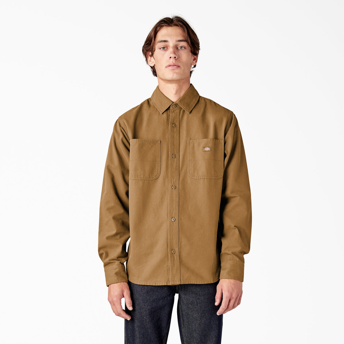 Duck Canvas Long Sleeve Utility Shirt - Dickies Sale