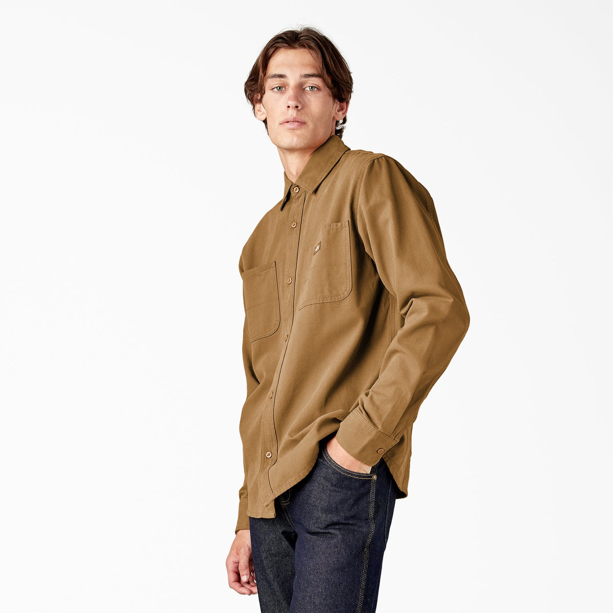 Duck Canvas Long Sleeve Utility Shirt - Dickies Sale