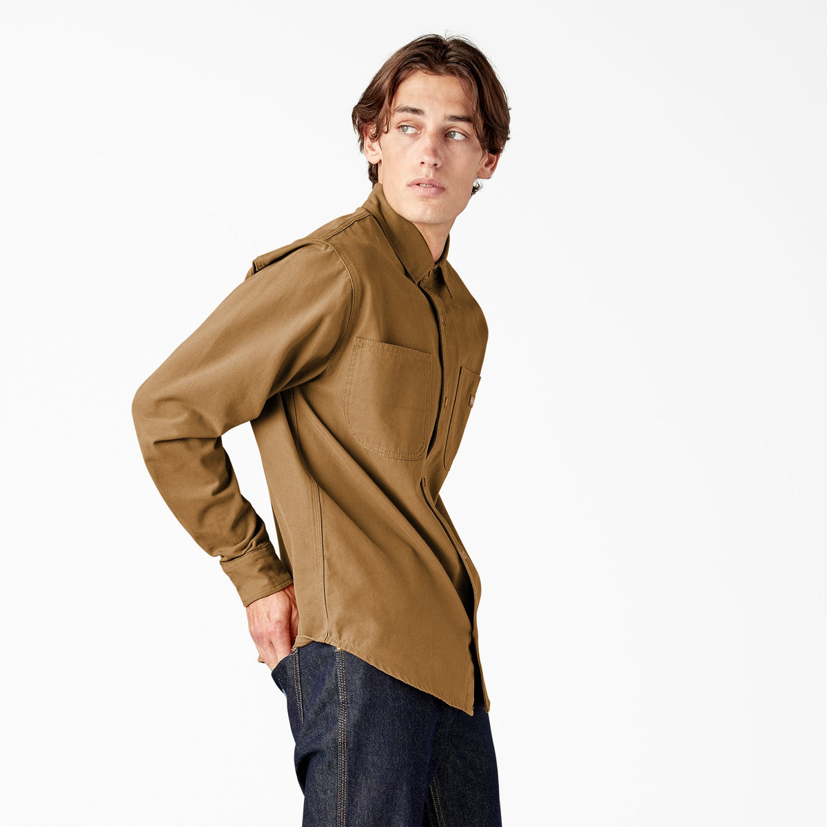 Duck Canvas Long Sleeve Utility Shirt - Dickies Sale