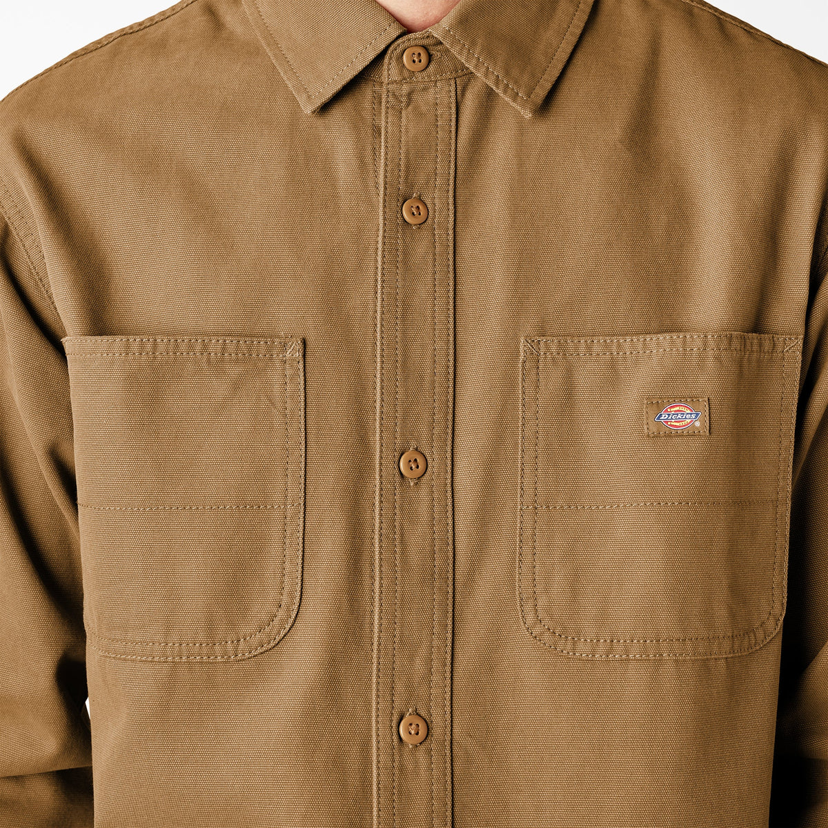 Duck Canvas Long Sleeve Utility Shirt - Dickies Sale