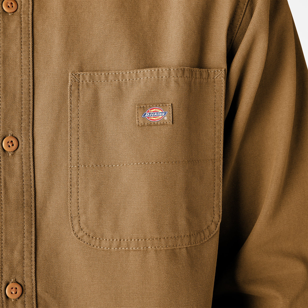 Duck Canvas Long Sleeve Utility Shirt - Dickies Sale