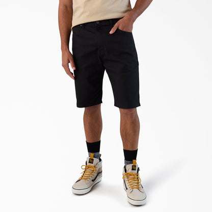 FLEX 5-Pocket Duck Canvas Shorts, 11" - Dickies Men