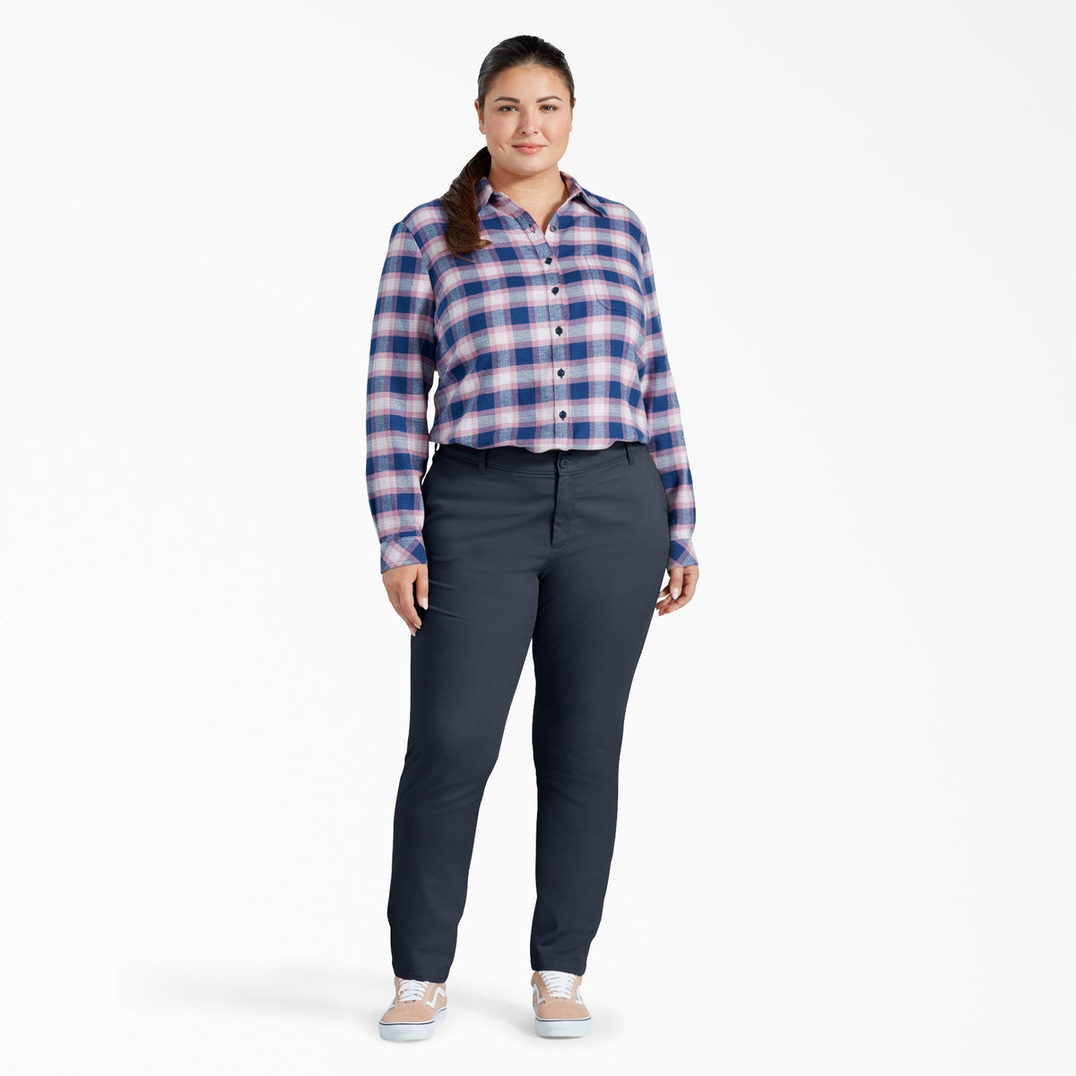 Women's Plus Low Rise Skinny Leg Pants - Dickies Women