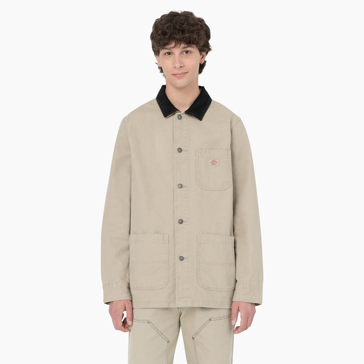 Stonewashed Duck Unlined Chore Coat - Dickies Men