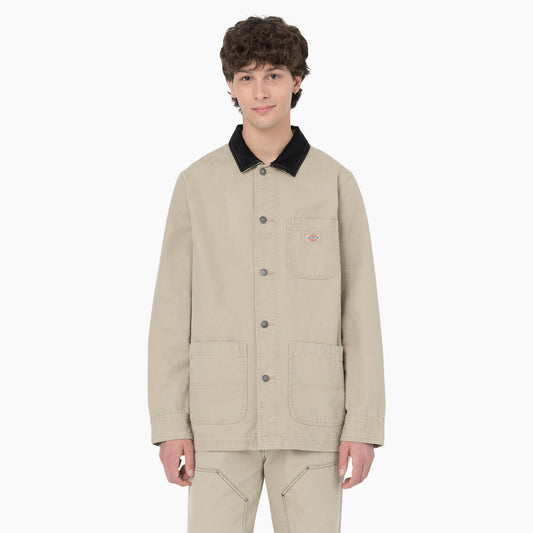 Stonewashed Duck Unlined Chore Coat - Dickies Men