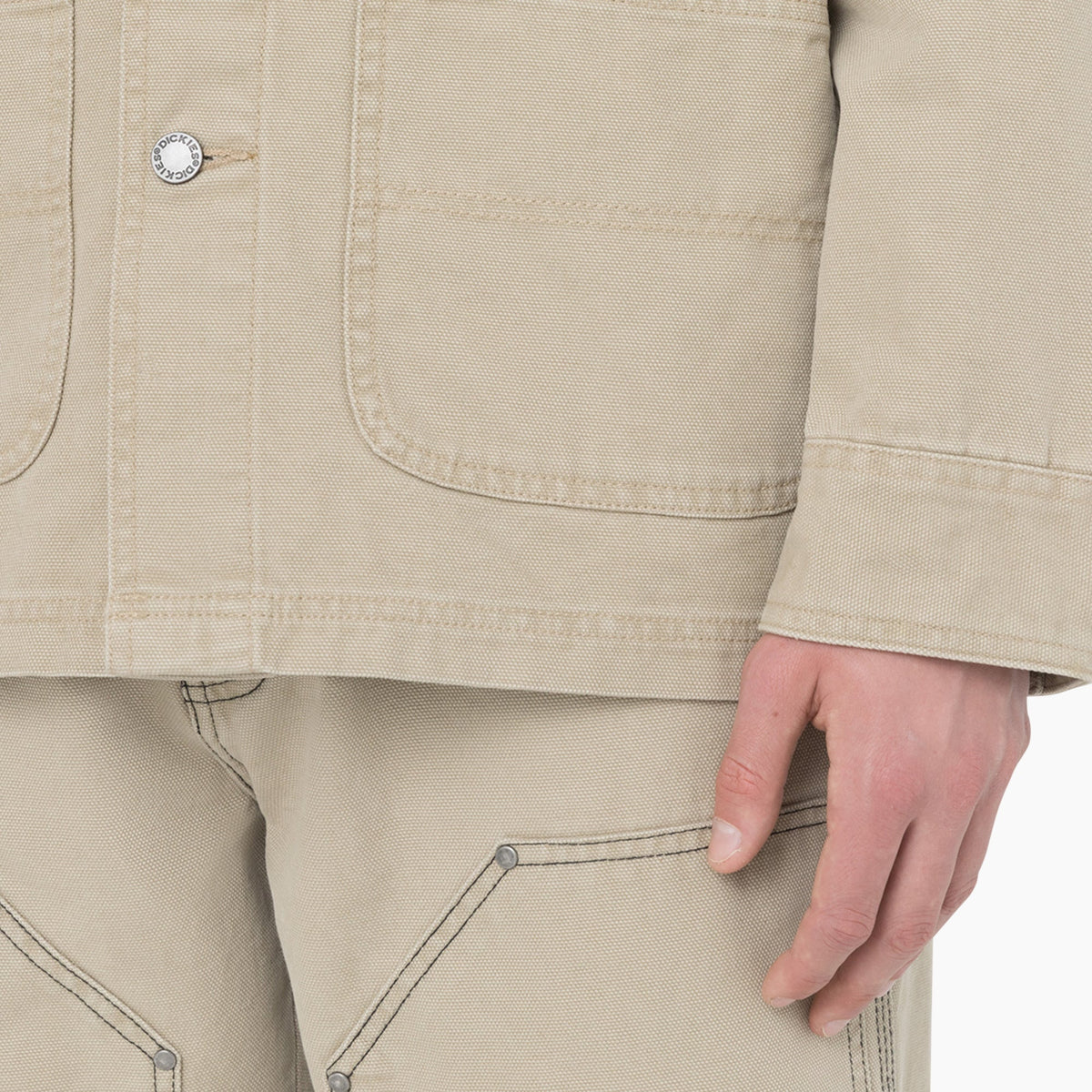 Stonewashed Duck Unlined Chore Coat - Dickies Men