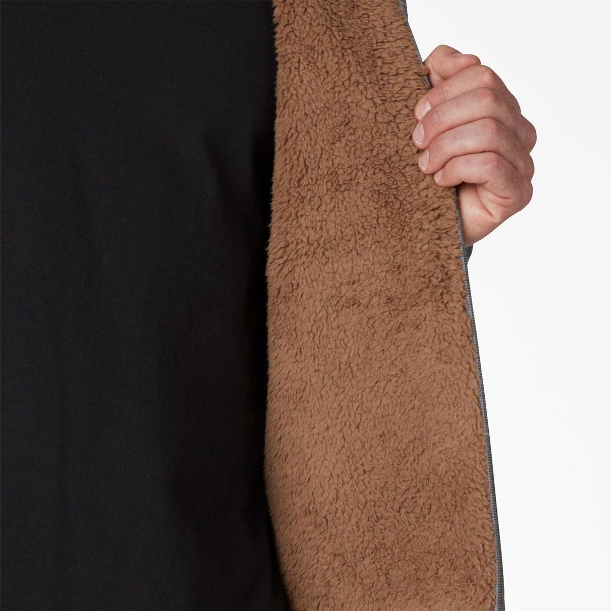 High Pile Fleece Lined Full Zip Hoodie - Dickies Men|Sale
