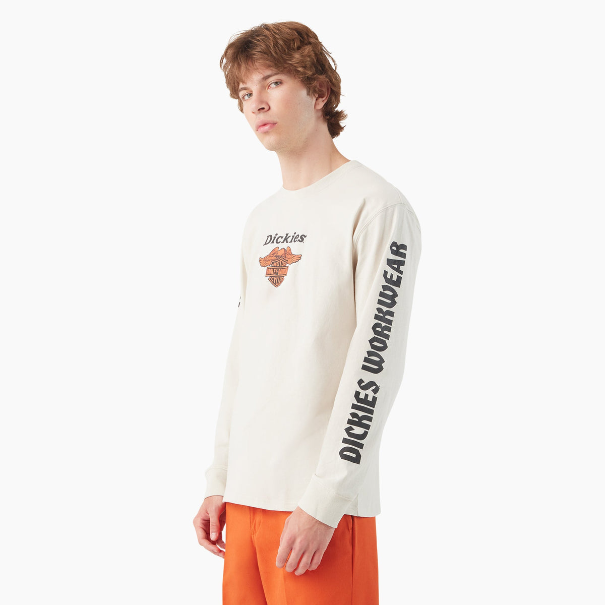 x Harley-Davidson Heavyweight Long Sleeve Eagle Tee - Dickies Men