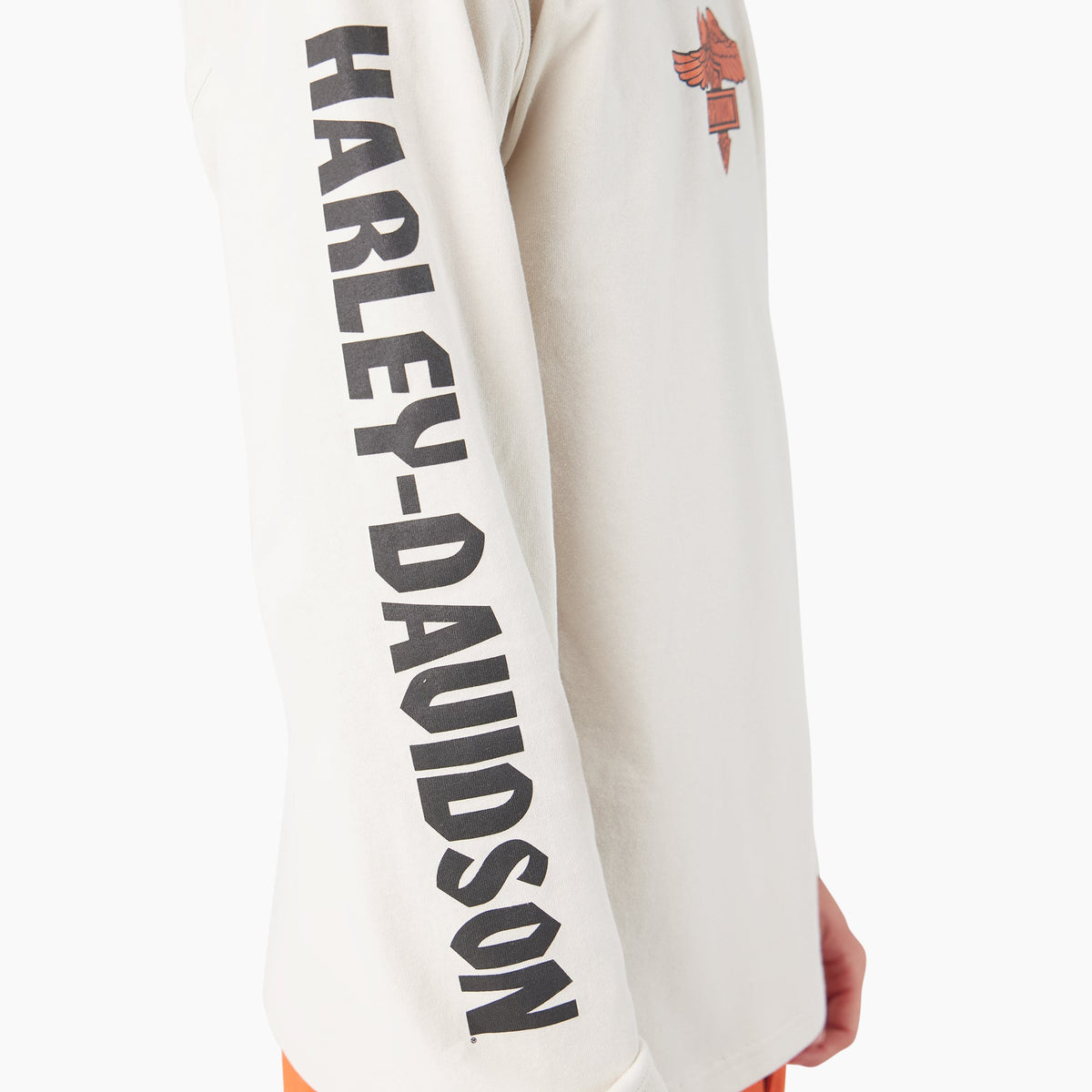 x Harley-Davidson Heavyweight Long Sleeve Eagle Tee - Dickies Men
