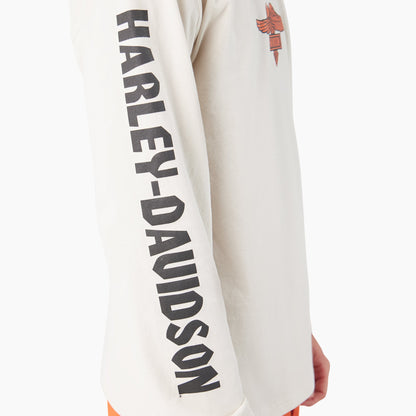 x Harley-Davidson Heavyweight Long Sleeve Eagle Tee - Dickies Men
