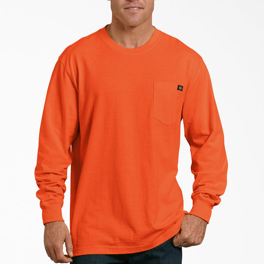 Heavyweight Neon Long Sleeve Pocket T-Shirt - Dickies Men