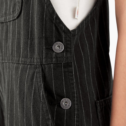 Women's Pinstripe Service Bib Overalls - Dickies Sale