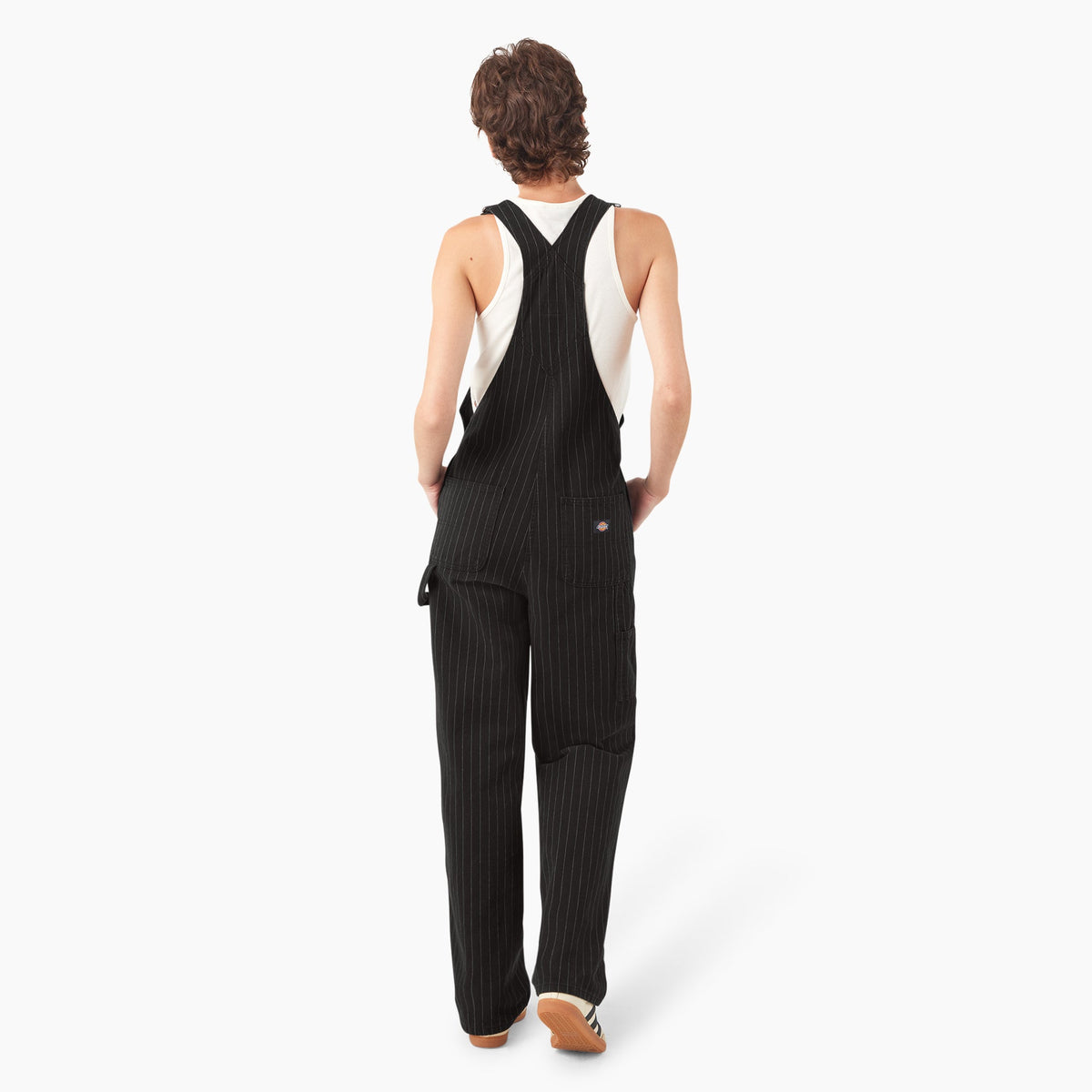 Women's Pinstripe Service Bib Overalls - Dickies Sale