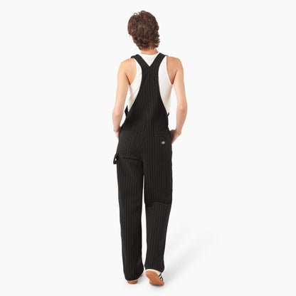 Women's Pinstripe Service Bib Overalls - Dickies Sale