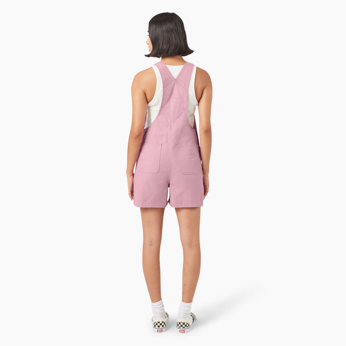 Women's Duck Canvas Bib Shortalls, 4" - Dickies Sale