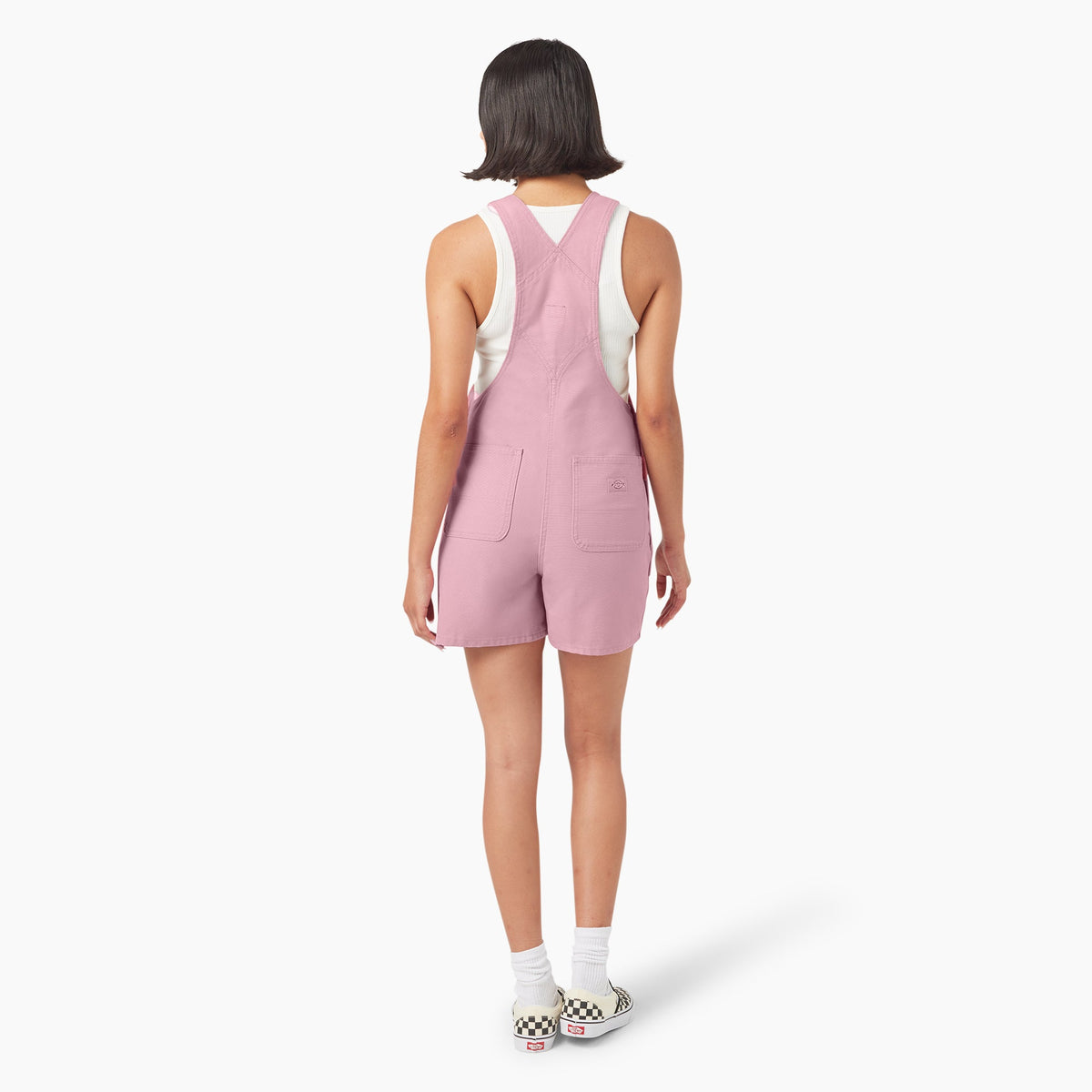 Women's Duck Canvas Bib Shortalls, 4" - Dickies Sale