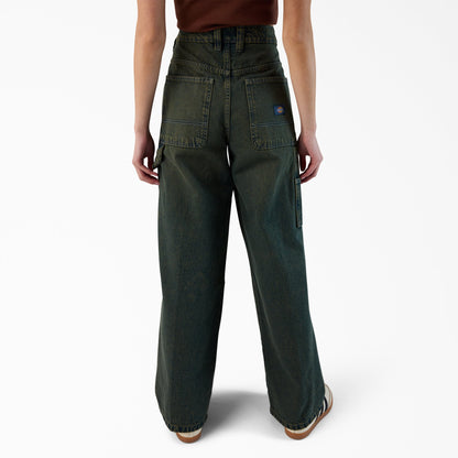 Women's Loose Fit Denim Carpenter Jeans - Dickies Sale